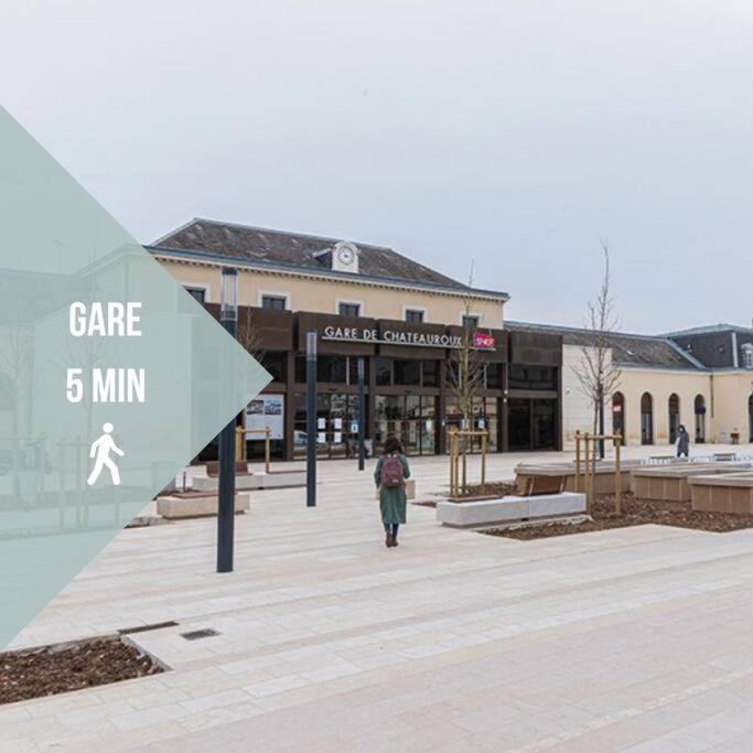 Villa Le Voltaire • Proche Gare • Moderne Châteauroux Exterior foto